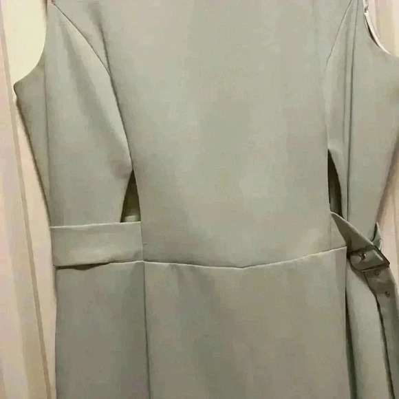 Topshop Light Gray Sleeveless Jumpsuit - Picture 2 of 5